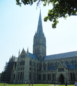 Cathedral in 
			Salisbury