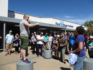 Visit at the Deaf Village