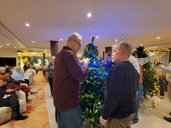 Decorating Christmas Tree