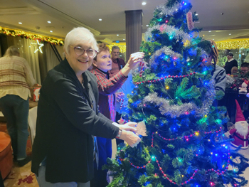 Decorating Christmas Tree