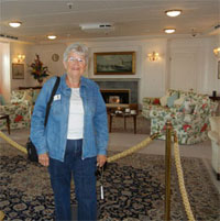 At the Royal Yacht Britannia