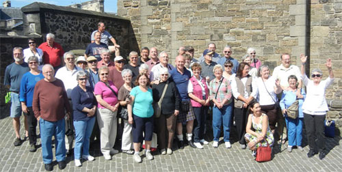 At Edinburgh Castle