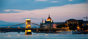 Budapest at night