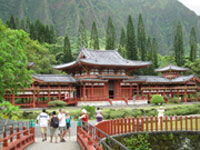 Buddhist temple at Oahu