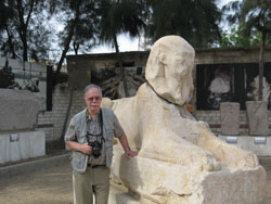 At the Catacombs of Kom el Shoqfa