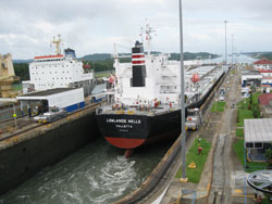 Locks at the Panama Canal