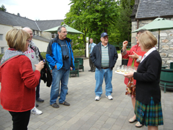 At the whisky distillery 