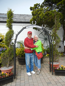 A perfect place for Ken and
			Joan to celebrate their wedding anniversary