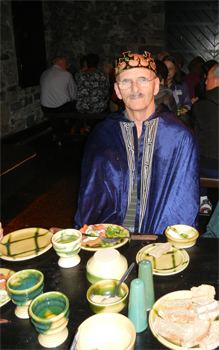 Richard, our King at Knappogue Castle
